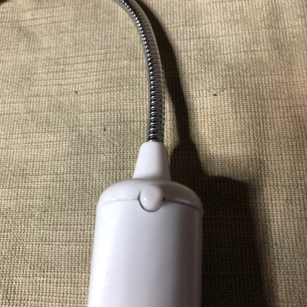 White USB Adapter with Durable Braided Design